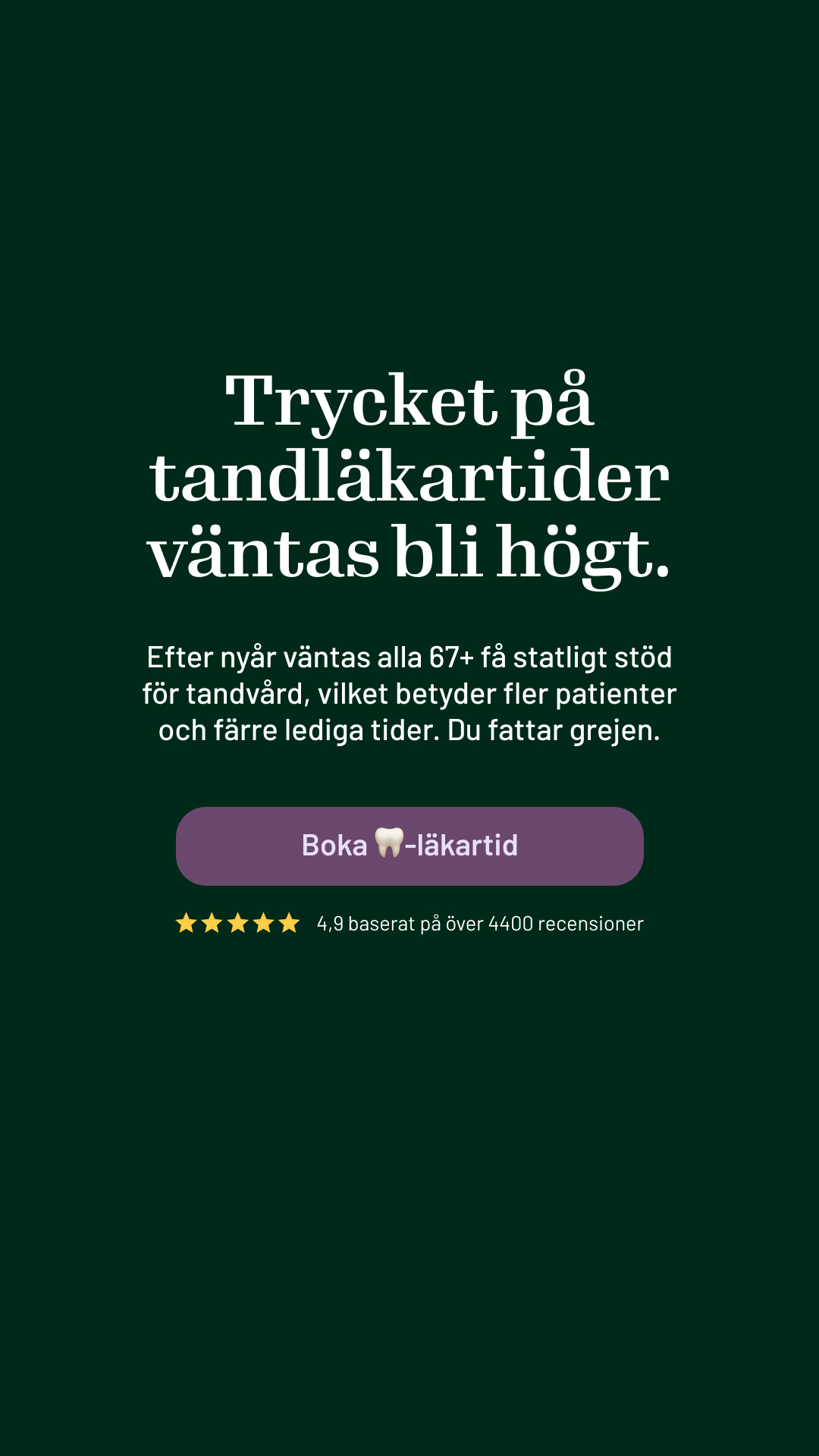 IMG | Erbjudande | Tiotandvården FOMO | 01